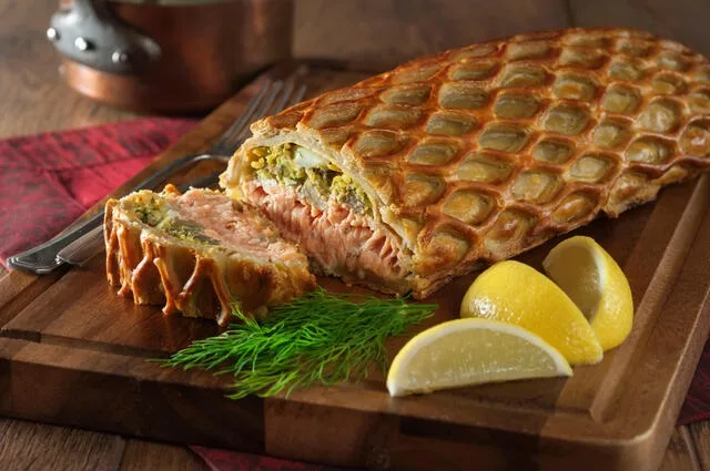Le Koulibiac au saumon